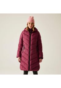 Regatta - Płaszcz damski zimowy ocieplany Anita. Kolor: różowy. Materiał: puch, syntetyk, materiał. Sezon: zima. Sport: turystyka piesza #1