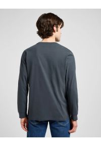 Lee - MĘSKA KOSZULKA LEE LS PATCH LOGO TEE WASHED BLACK 112370500 #5
