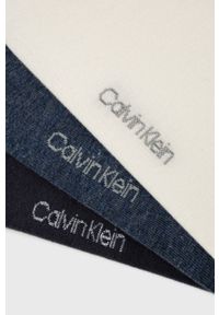 Calvin Klein Skarpetki (3-pack) damskie kolor niebieski. Kolor: niebieski #2