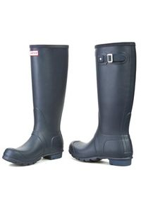 Hunter Kalosze Original Tall WFT1000RMA Granatowy. Kolor: niebieski. Materiał: kauczuk #6