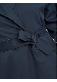 ONLY Carmakoma Płaszcz przejściowy 15282597 Niebieski Regular Fit. Kolor: niebieski #2