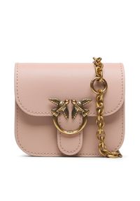 Pinko Torebka Love Bell Micro AI 23-24 PCPL 100049 A14P Różowy. Kolor: różowy. Materiał: skórzane #1