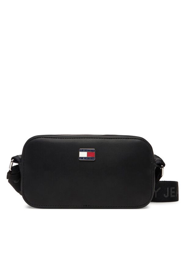 Tommy Jeans Torebka Tjw Daily Elevated Camera Bag AW0AW18065 Czarny. Kolor: czarny. Materiał: skórzane