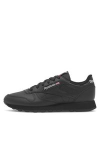 Reebok Sneakersy Classic Leather 100008497 Czarny. Kolor: czarny. Materiał: syntetyk, skóra. Model: Reebok Classic #7