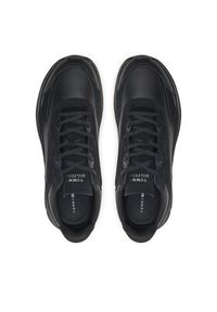 TOMMY HILFIGER - Tommy Hilfiger Sneakersy FM0FM05345 Czarny. Kolor: czarny. Materiał: skóra