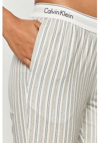 Calvin Klein Underwear - Spodnie piżamowe. Kolor: szary. Materiał: tkanina, bawełna #3