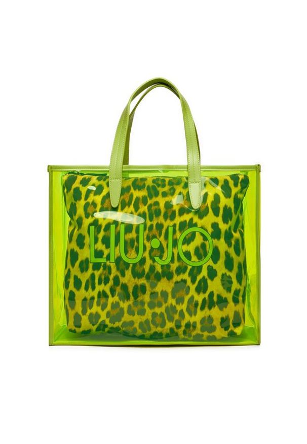 Liu Jo Torebka Tote W/Pouch VA4200 T0300 Zielony. Kolor: zielony