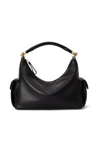 Lauren Ralph Lauren - LAUREN RALPH LAUREN Torebka 431P06064002 Czarny. Kolor: czarny. Materiał: skórzane #6