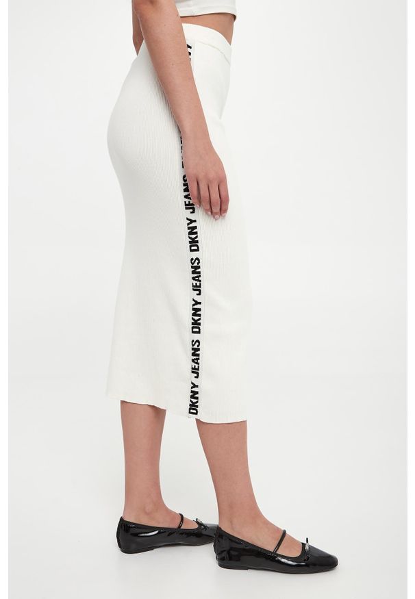 Spódnica midi DKNY JEANS. Materiał: jeans