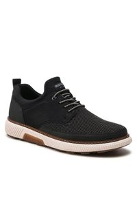 Rieker Sneakersy B3354-00 Czarny. Kolor: czarny. Materiał: materiał