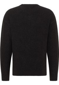 Męski Sweter Mustang Style Elwood Anthra Melange 1015822 4151. Okazja: na co dzień. Typ kołnierza: golf. Materiał: wiskoza, poliester, materiał, bawełna, akryl. Długość rękawa: długi rękaw. Długość: krótkie, długie. Styl: klasyczny, casual, elegancki #3