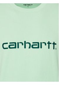 Carhartt WIP T-Shirt Script I031047 Zielony Regular Fit. Kolor: zielony. Materiał: bawełna