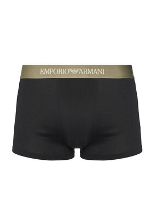 Emporio Armani Underwear Komplet 3 par bokserek EM000260 AF10800 MC112 Zielony. Kolor: zielony. Materiał: bawełna