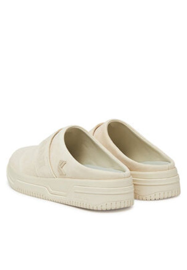 Karl Kani Klapki Samo Slipper PD00002685 Beżowy. Kolor: beżowy. Materiał: skóra