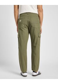 Lee - LEE MĘSKIE SPODNIE MATERIAŁOWE CARGO PANT MERCANTILE GREEN 112355782 L72K008526 #4