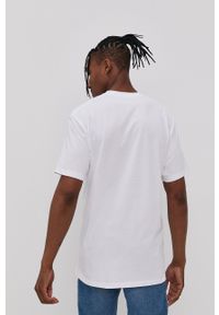Vans - T-shirt VN000GGGYB21-whitBLA. Okazja: na co dzień. Kolor: biały. Materiał: dzianina. Wzór: nadruk. Styl: casual #4