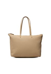 Lacoste Torebka L Shopping Bag NF1888PO Beżowy. Kolor: beżowy. Materiał: skórzane