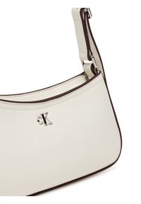 Calvin Klein Torebka Ck Small Shoulder Bag LV04F3170G Biały. Kolor: biały. Materiał: skórzane #3