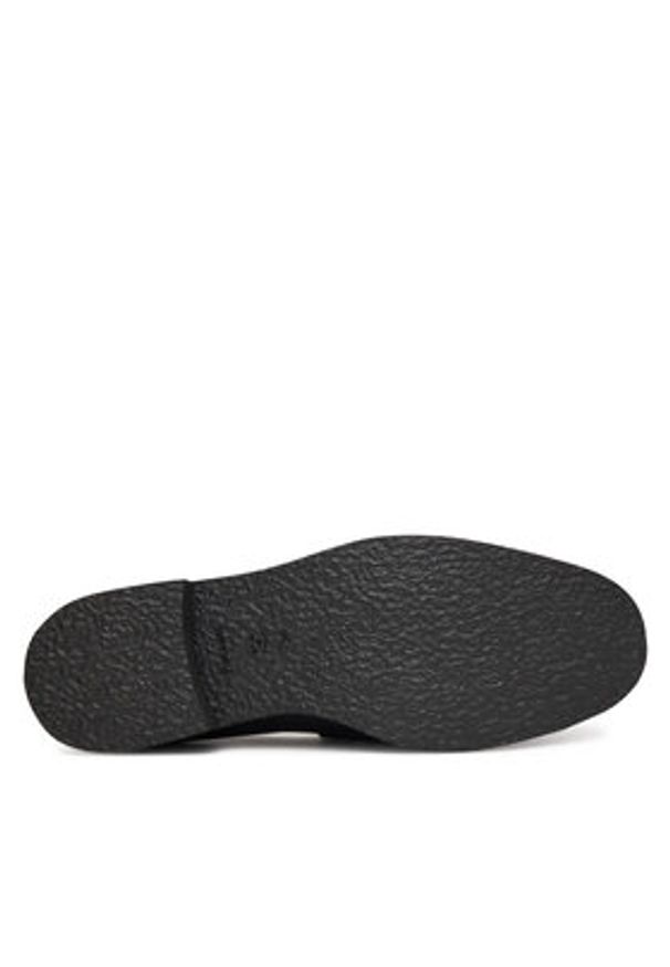 Pollini Loafersy SA10183G0NTD100A Czarny. Kolor: czarny. Materiał: skóra