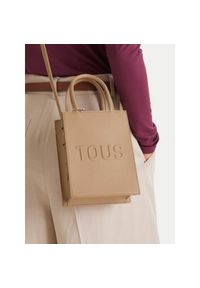 Tous - Torebka TOUS. Kolor: beżowy #1