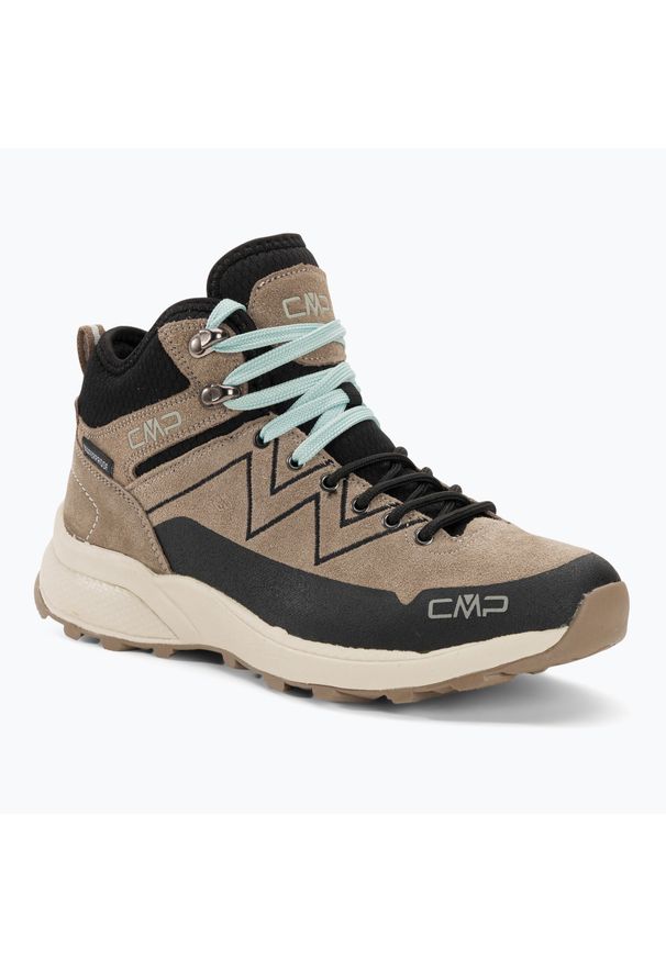 Buty turystyczne damskie CMP Kaleepso Mid WP. Kolor: beżowy