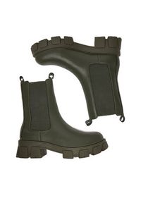 DeeZee Sztyblety 12837-22 Khaki. Kolor: brązowy. Materiał: materiał #7