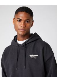 Wrangler - MĘSKA BLUZA WRANGLER WWYG HOODIE FADED BLACK W6F9H1XV6 #4