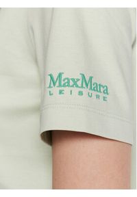 Max Mara Leisure T-Shirt Tazzina 23394107 Zielony Regular Fit. Kolor: zielony. Materiał: bawełna #5