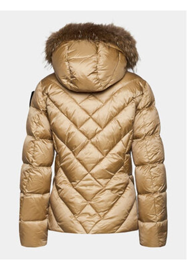 Blauer Kurtka puchowa 23WBLDC03141 Brązowy Regular Fit. Kolor: brązowy. Materiał: syntetyk