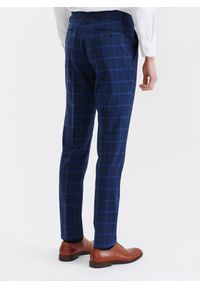 Pako Lorente - PAKO LORENTE – Kraciaste spodnie garniturowe z wełną. Materiał: wełna #6