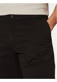 Calvin Klein Szorty materiałowe Modern Twill K10K114063 Czarny Slim Fit. Kolor: czarny. Materiał: bawełna #5