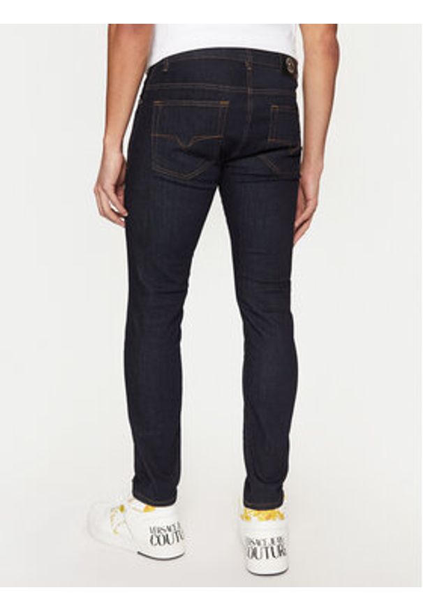 Versace Jeans Couture Jeansy 78GAB5D0 Granatowy Slim Fit. Kolor: niebieski