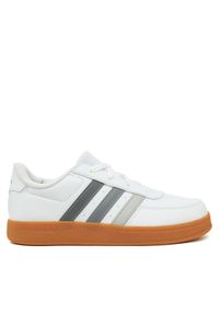 Adidas - adidas Sneakersy Breaknet Lifestyle Court IH8878 Biały. Kolor: biały. Materiał: skóra