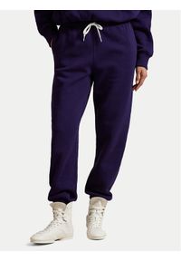 Polo Ralph Lauren Spodnie dresowe 211971700008 Granatowy Tapered Fit. Kolor: niebieski. Materiał: bawełna #1