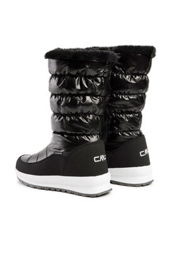 CMP Śniegowce Holse Wmn Snow Boot Wp 39Q4996 Czarny. Kolor: czarny. Materiał: materiał