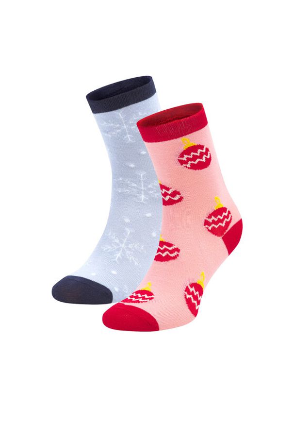 Jenny Fairy Skarpety długie 4WB-007-AW23 (2-pack) Kolorowy. Materiał: materiał. Wzór: kolorowy