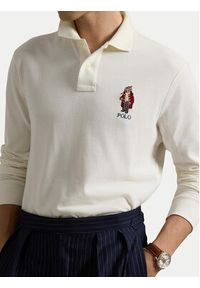 Polo Ralph Lauren Polo 710951641001 Écru Classic Fit. Typ kołnierza: polo. Materiał: bawełna #3