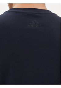 Adidas - adidas T-Shirt Essentials Single Jersey Linear Embroidered Logo T-Shirt IC9275 Niebieski Regular Fit. Kolor: niebieski. Materiał: bawełna #5