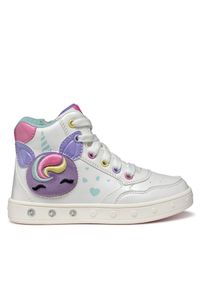 Sneakersy Geox. Kolor: biały