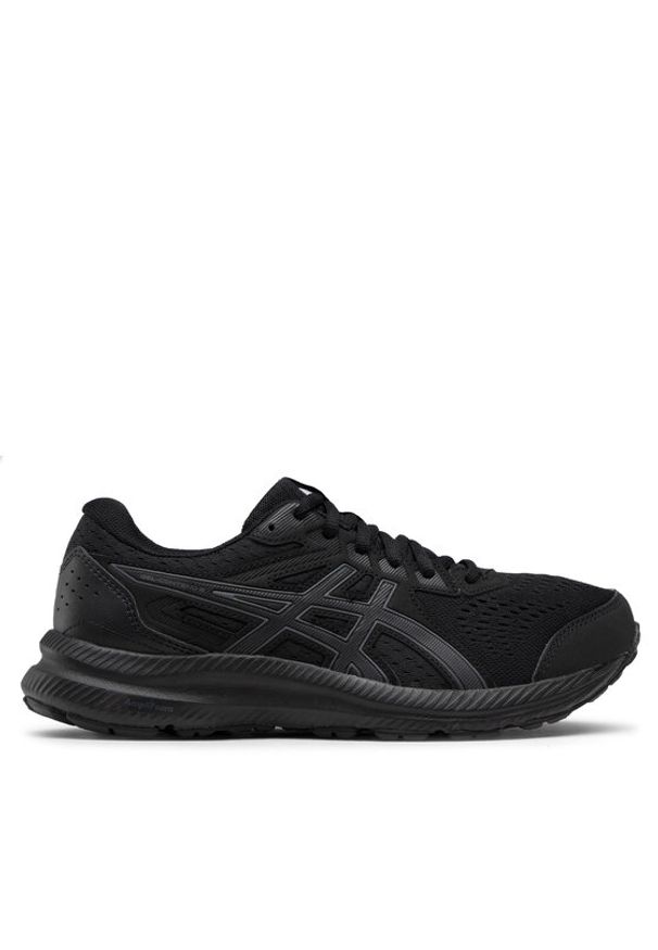 Asics Buty do biegania Gel-Contend 8 1011B492 Czarny. Kolor: czarny. Materiał: skóra