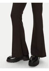 Gina Tricot Spodnie materiałowe Slim Bootcut Trousers 22856 Czarny Bootcut Fit. Kolor: czarny. Materiał: syntetyk #5