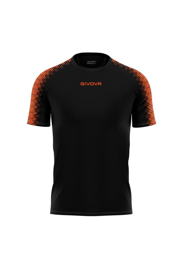 Koszulka Givova Club z siatki XL. Kolor: fioletowy, pomarańczowy, wielokolorowy. Materiał: mesh. Sport: fitness, piłka nożna