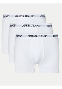 Guess Jeans Komplet 3 par bokserek M4BZ45 K6YW1 Biały. Kolor: biały. Materiał: bawełna