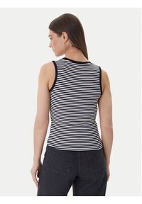 Tommy Jeans Top Essential DW0DW20673 Czarny Regular Fit. Kolor: czarny. Materiał: bawełna #5