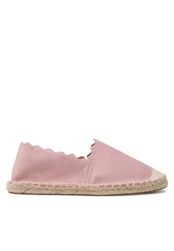 Jenny Fairy Espadryle HZF065-01 Różowy. Kolor: różowy. Materiał: materiał
