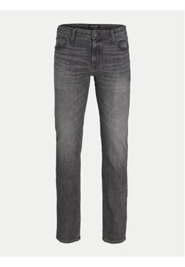 Jack & Jones - Jack&Jones Jeansy Clark 12258108 Szary Regular Fit. Kolor: szary