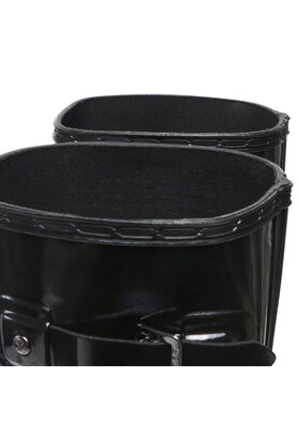 Hunter Kalosze W Org Refined Gloss WFT2200RGL Czarny. Kolor: czarny. Materiał: syntetyk