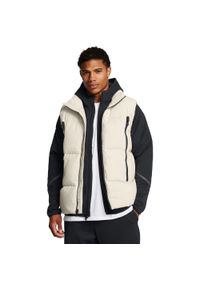 Kurtka puchowa bez rękawów Under Armour Limitless. Kolor: czarny, biały, wielokolorowy. Materiał: puch. Długość rękawa: bez rękawów #1