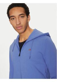 Napapijri Bluza Balis NP0A4HHV Niebieski Regular Fit. Kolor: niebieski. Materiał: bawełna #2