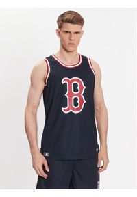 47 Brand Tank top Boston Red Sox 47 Grafton Tank Granatowy Regular Fit. Kolor: niebieski. Materiał: syntetyk #1